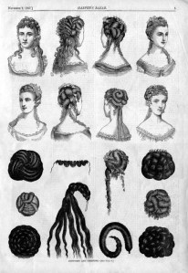 victorian hair